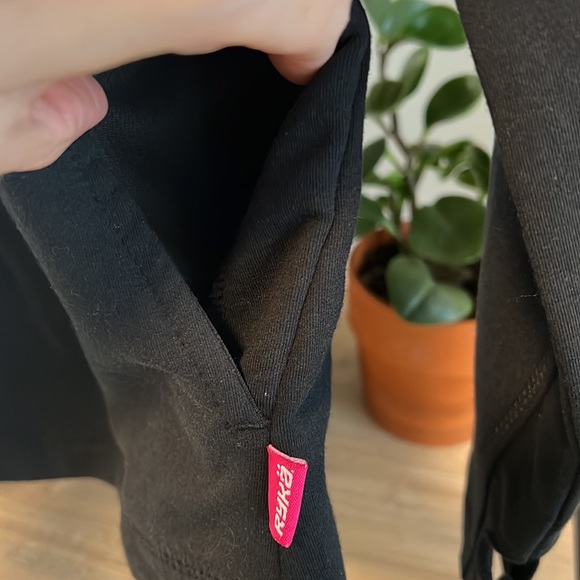 NWT Ryka Snap Pullover French Terry Sweatshirt w/Pockets & Thumbholes, XS - Picture 10 of 10